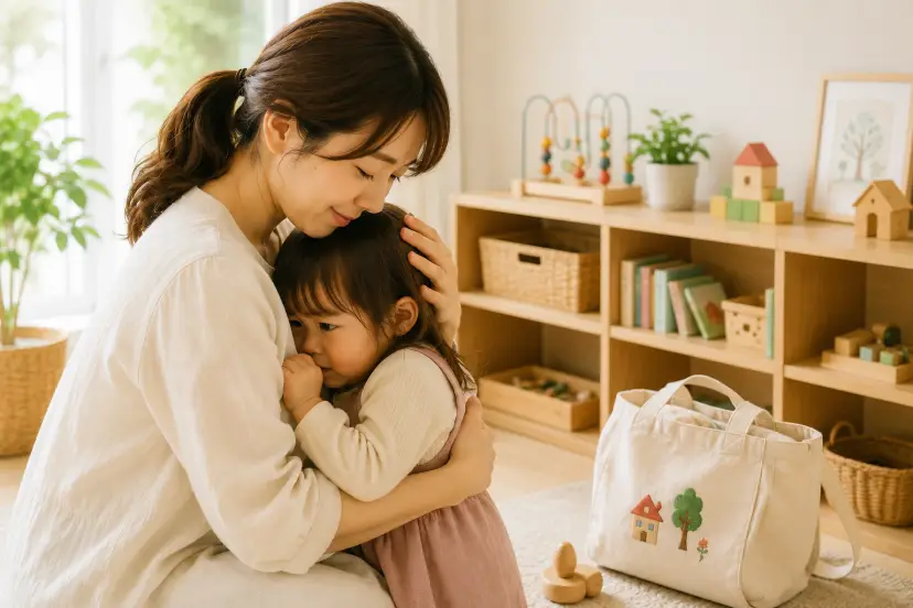 人見知りはいつから？いつまで続く？激しい時の対応をモンテッソーリ視点で解説