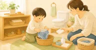 トイトレがうまくいかない｜お漏らし・後戻り・拒否の原因と対処法
