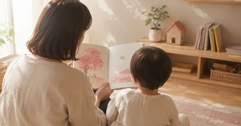 読み聞かせの効果とは？モンテッソーリ式の絵本選びと関わり方