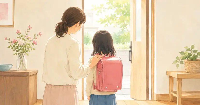 母子分離不安が続く小学生への対応｜原因と家庭・学校でできること