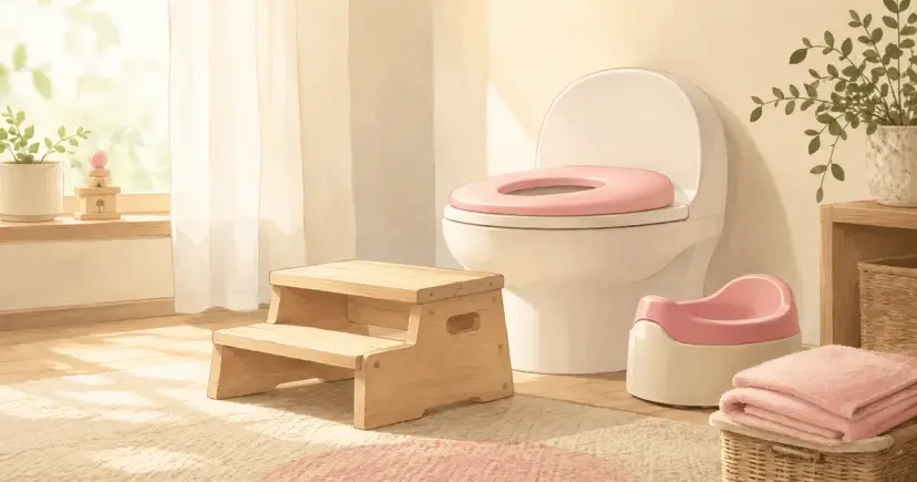トイレトレーニングの進め方｜始め方・5ステップと年齢別の目安【モンテッソーリ】